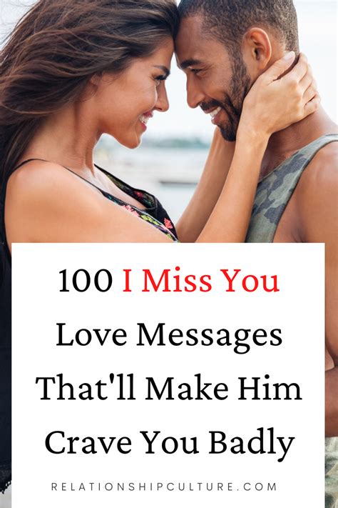 500 Most Romantic I Miss You Love Messages - Relationship Culture