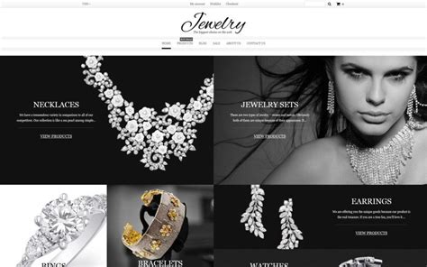 Jewelry Templates - Website Templates