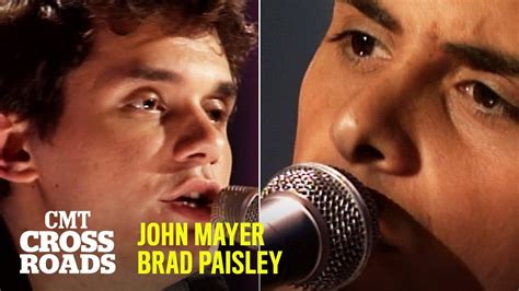 John Mayer & Brad Paisley Perform 'Daughters' | CMT Crossroads - YouTube