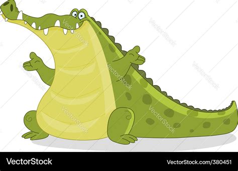 Crocodile Royalty Free Vector Image - VectorStock