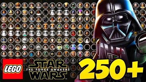 LEGO Star Wars: The Force Awakens All Characters Unlocked + DLC! - YouTube