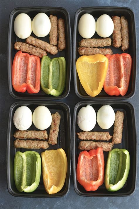 Meal Prep Breakfast PRO Bowls {Paleo, GF, Low Carb} - Skinny Fitalicious®