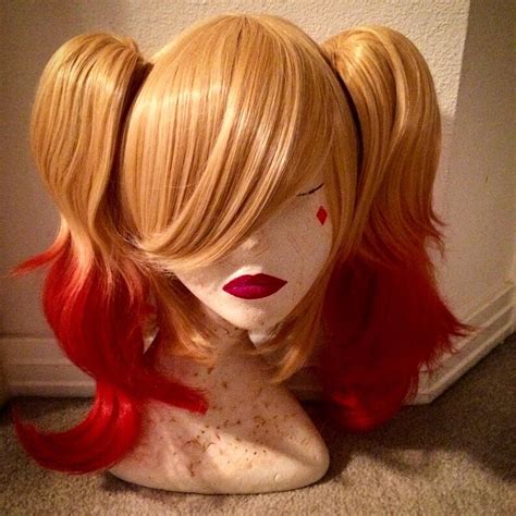 Harley Quinn Wig DC Comics Suicide Squad Bombshells Arkham | Etsy