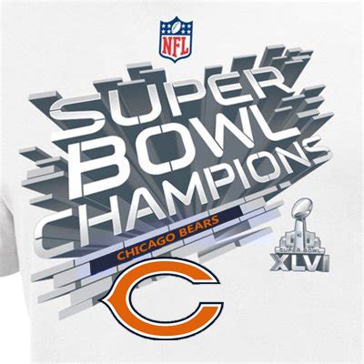 Chicago Bears Super Bowl XLVI Champions by nintendogmaster on DeviantArt