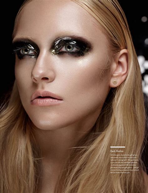 Pin by Felis Catus on креативные съемки, макияжи | Glossy makeup, Black eye makeup, Black makeup