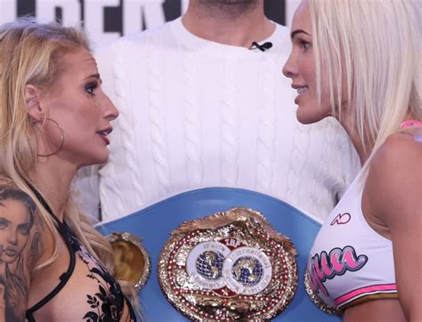 Photos: Ebanie Bridges, Shannon O'Connell - Ready For Grudge Match - Boxing News