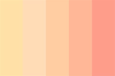 peach fuzz Color Palette