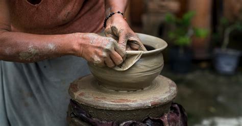 Woman Making Clay Pot · Free Stock Photo