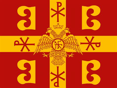 Redesigned Byzantine imperial flag : r/vexillology