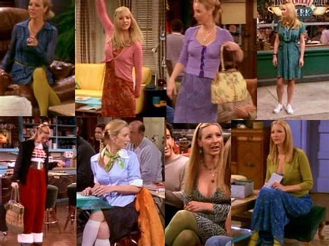 Old School TV Style: Phoebe from Friends | Phoebe buffay outfits, Friend outfits, 90s inspired ...