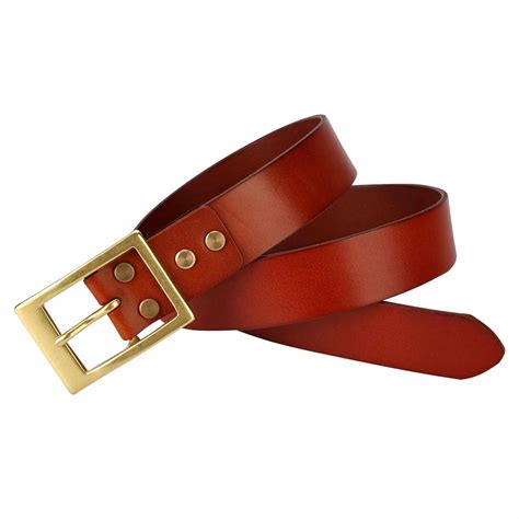 Men's Leather Belts With Buckles