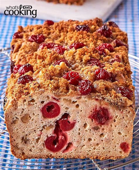 Cherry-Walnut Quick Bread #recipe | Cherry bread, Bread recipes ...