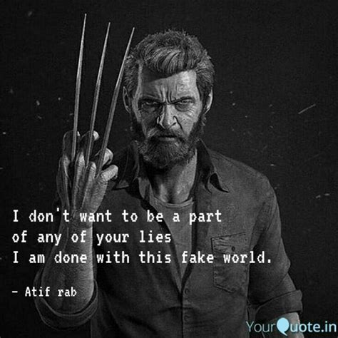 Pin by Ram Raina on superheroes | You lied, Wolverine art, Life quotes