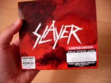 Review on Slayer CD: World Painted Blood Limited Edition - YouTube