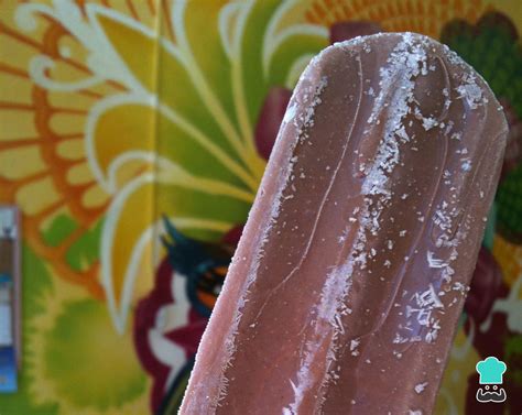 Paletas de hielo de chocolate - Fácil