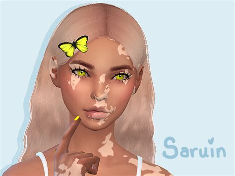 The Sims Resource - Skin Detail| Vitiligo Set