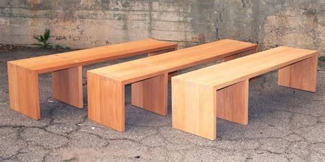 Custom Wooden Benches