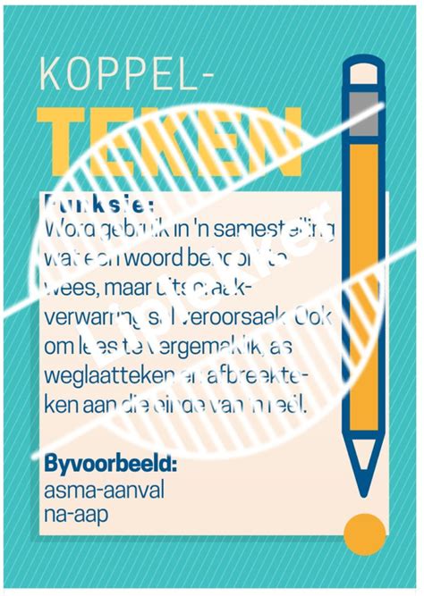 Skryftekens – Koppelteken (2 plakkate) • Teacha!