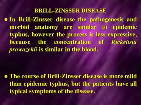 Rickettsiosis - online presentation