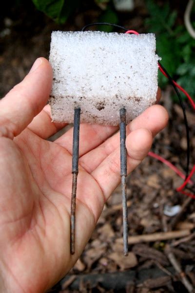 A cheap soil moisture sensor - GardenBot