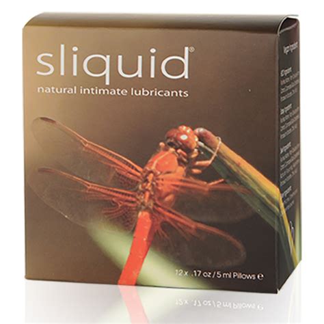 Naturals Lube Cube - Sliquid Natural Intimate Lubricants