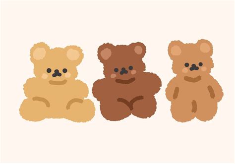 Kawaii Bear Laptop Wallpapers - Wallpaper Cave