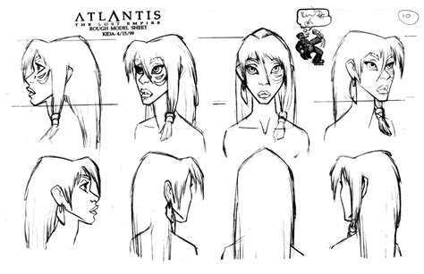 Atlantis: The Lost Empire - Kida Model Sheet - Atlantis Photo (38160560 ...