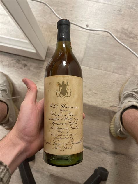 Can anyone help me find info on this very old bottle of rum? : r/rum