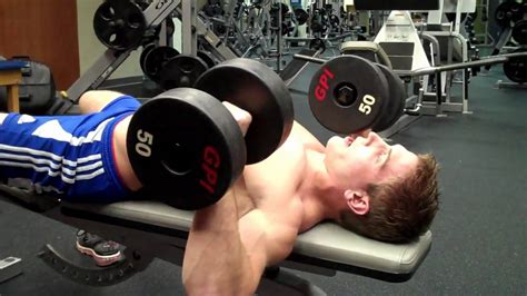 How To: Dumbbell Chest Press - YouTube