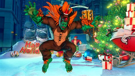 Em ritmo natalino, Street Fighter V: Arcade Edition (PS4/PC) anuncia mais pacotes de roupas ...
