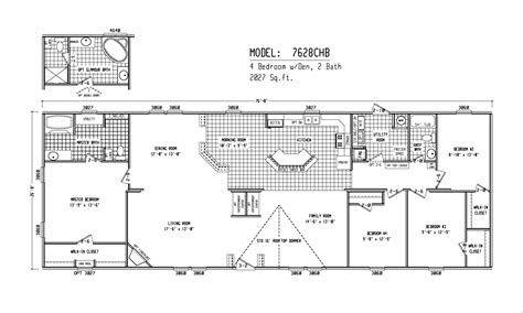 Fleetwood Mobile Homes Floor Plans97 | plougonver.com