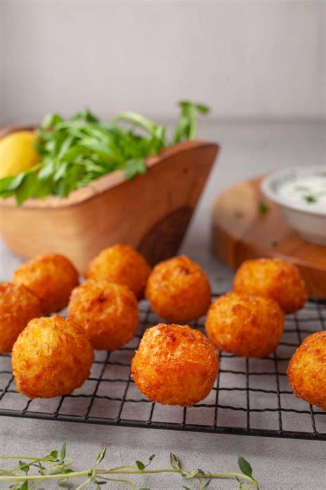 Potato Croquettes with Cheddar Cheese