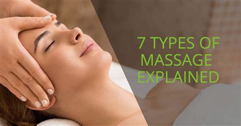 7 Types of Massage Therapy Explained - The Bodywise Clinic