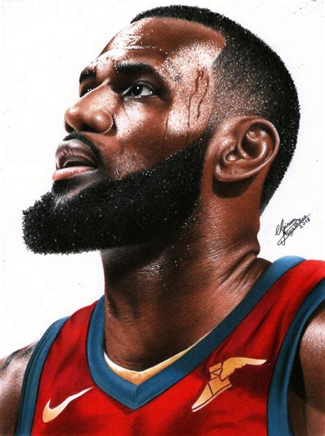 Desenho do Lebron James by: Cleison Magalhães #desenhos #lebronjames # ...