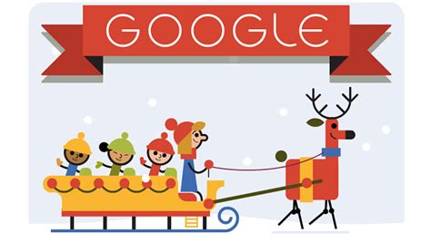 Google's Christmas Logos Message This Year : 'Tis The Season!