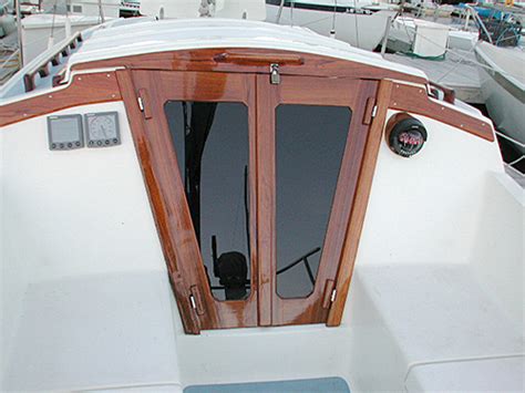 Catalina Only – Companionway Doors, Retrofit Windows, Retrofit Hatch, Cockpit Tables & Interior ...