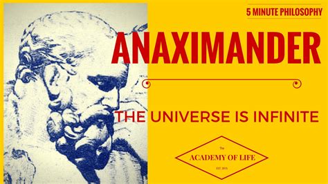 Great Philosophers - Anaximander: 5 Minute Philosophy No.2: Anaximander ...