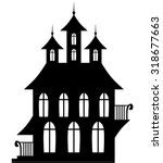 Gothic House 1885 Illustration Free Stock Photo - Public Domain Pictures