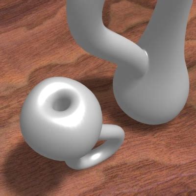 klein bottle 3d model