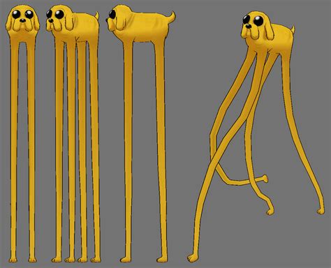 Long-Legged Jake Model by FusionFallCreations on DeviantArt