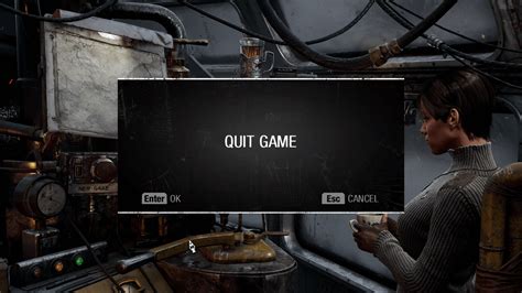 Quit game - Metro Exodus | Interface In Game