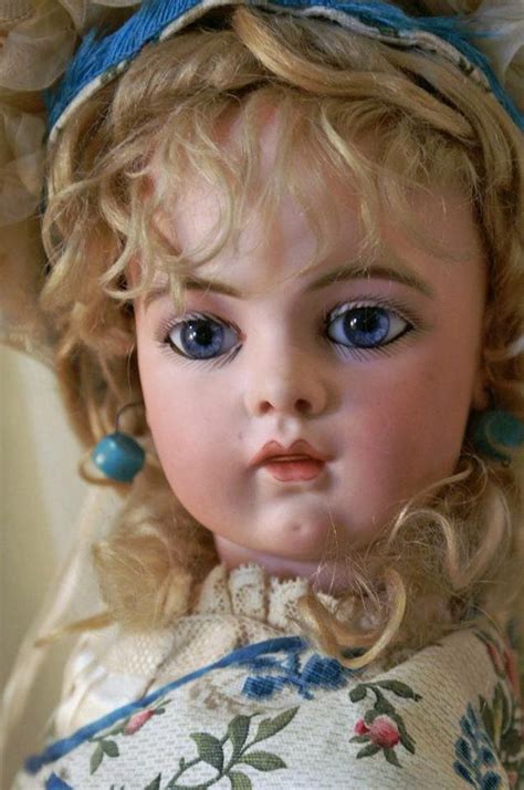 Antique French doll by Bru Jne. et Cie. | Antique porcelain dolls, Antique dolls, Porcelain ...