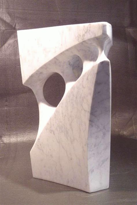 Abstract sculpture Carrara marble 14H x 13W x 6D Jeremy Guy | Abstract ...