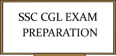 SSC CGL Examination Preparation - mastguru.com