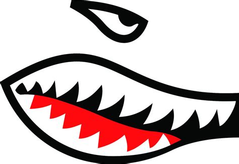 Shark Mouth Vector at GetDrawings | Free download