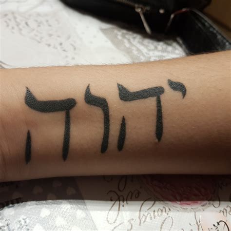Yahweh In Hebrew