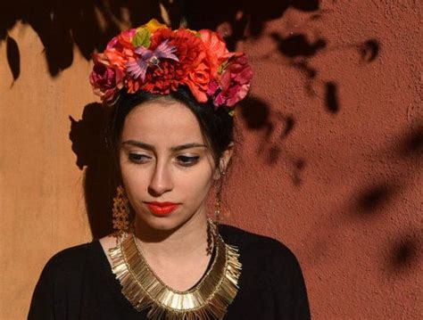 Frida Kahlo Flower Crown Frida Holiday Headpiece Sugar | Etsy | Holiday ...