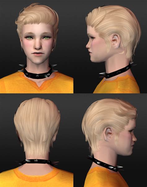 Today I’m posting retexture of Newsea’s Zac hair for both genders, comes with optional edited ...