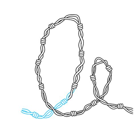 How to Draw Barbed Wire - Really Easy Drawing Tutorial