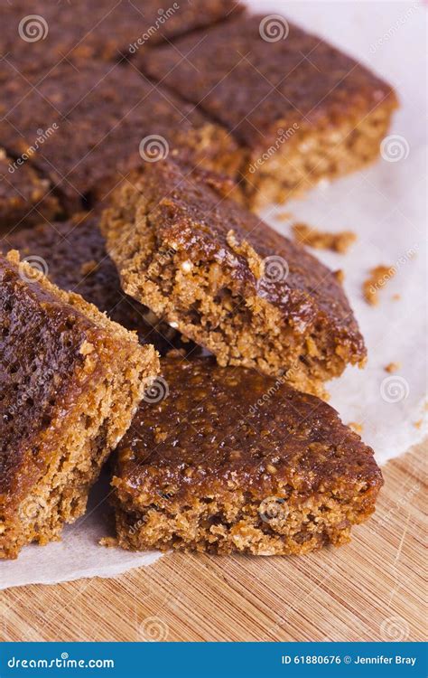 Traditional Yorkshire Parkin for Bonfire Night Stock Photo - Image of ...